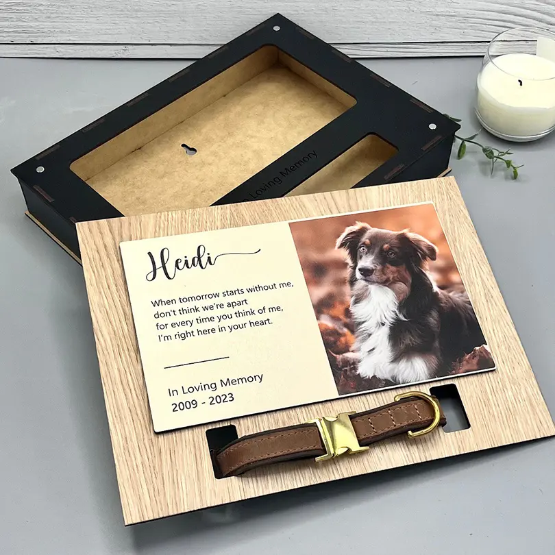 PETS MEMORIAL COLLAR FRAME